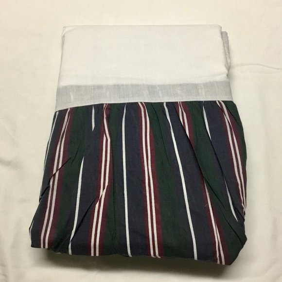 NEW Stripe Bed Skirt/Dust Ruffle-Full or Double - Picture 1 of 5